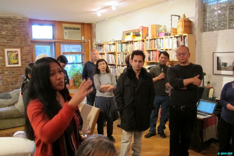 Yoshiko Chuma talks about Manipur at New York city :: February 19, 2012