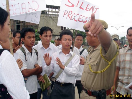Imphal College Rally foiled :: 11 June 2008