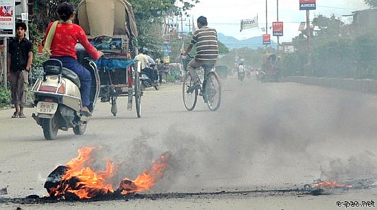 State-wide bandh to protest exclusion of L Monika :: 19 Aug 2008