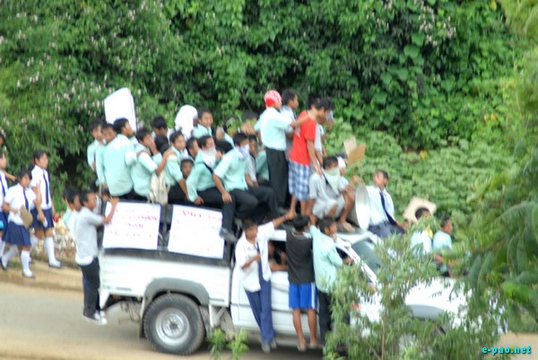 CCpur protest against deployment of Commandos and IRB :: August 11 2009