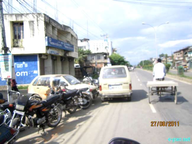 Fuel and essential commodities scarcity due to Sadar Hills District demand Blockade and counter-Blockade :: August 28 2011