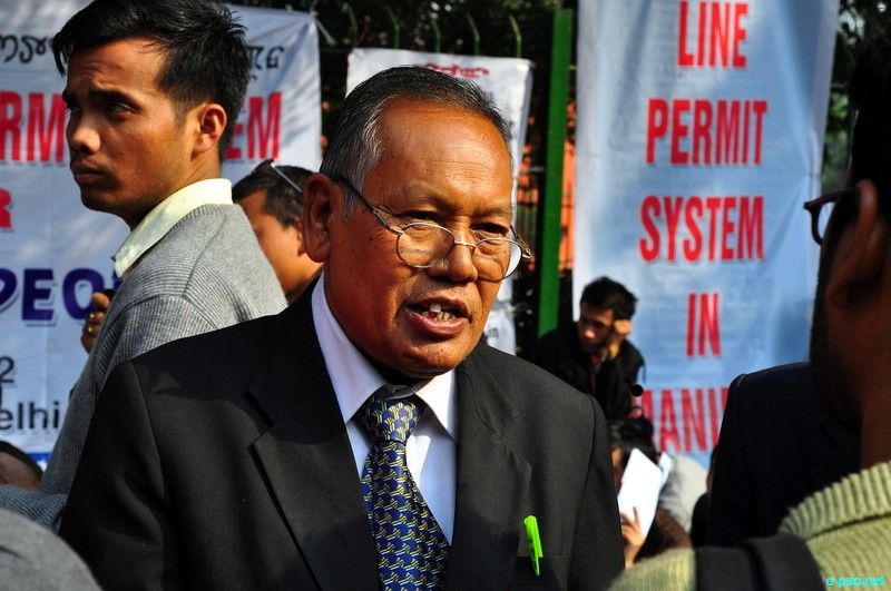 Sit-in-demonstration for ILPS implementation in Manipur at Jantar Mantar, New Delhi :: 25 November 2012