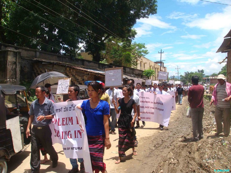 Opposition to proposed oil exploration in Manipur in a public hearing held at Jiribam Town Hall :: July 30 2012