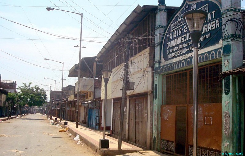 Three-day bandh for demand for a separate Kuki state  at Moreh , Manipur :: 13 May  2012