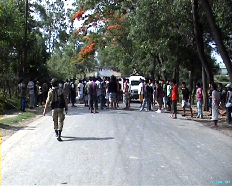 Three-day bandh for demand for a separate Kuki state  at Churachandpur, Manipur :: 15 May  2012