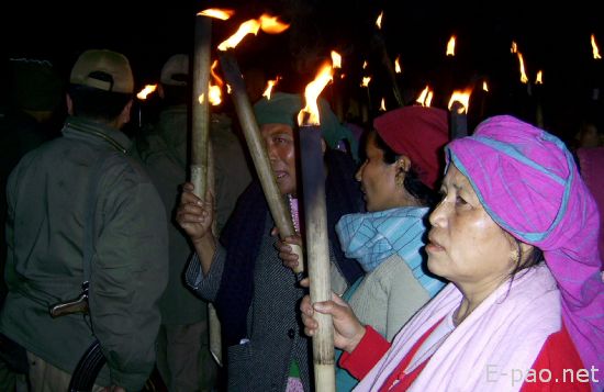 Malom Women Protest against Airport Expansion :: March 2008