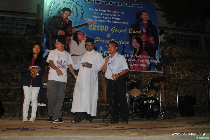 St John Bosco Parish Maram organised a Peace Concert at Maram, Manipur :: 29th September 2012