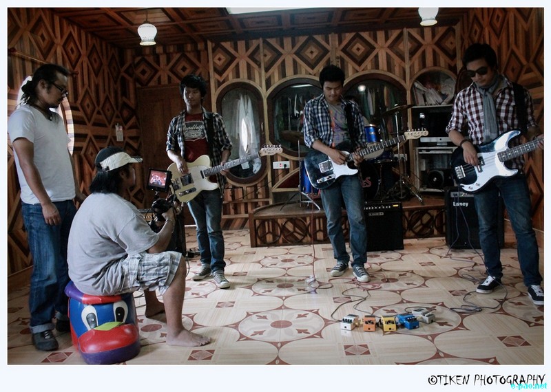 Making of the first ever music video  from 'The Dirty Strikes' titled 'Good Damaged Girl' :: July 2012