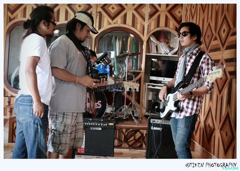 Making of the first ever music video  from 'The Dirty Strikes' titled 'Good Damaged Girl' :: July 2012