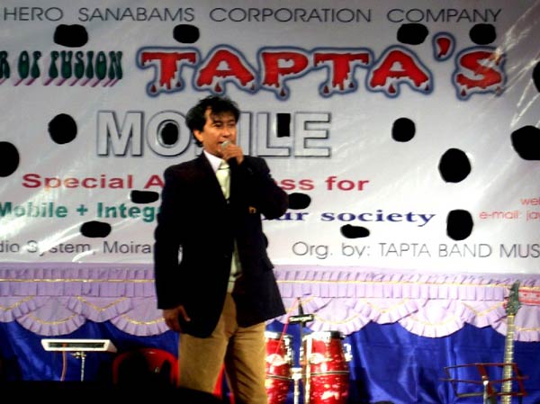 Tapta's at a Concert @ Imphal on 12 Jan 2008 