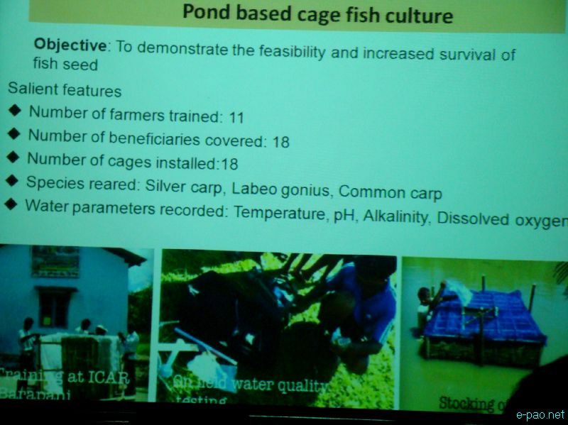 Two day Regional seminar on site specific farming options at ICAR Research complex Lamphel :: July 5-6 2012