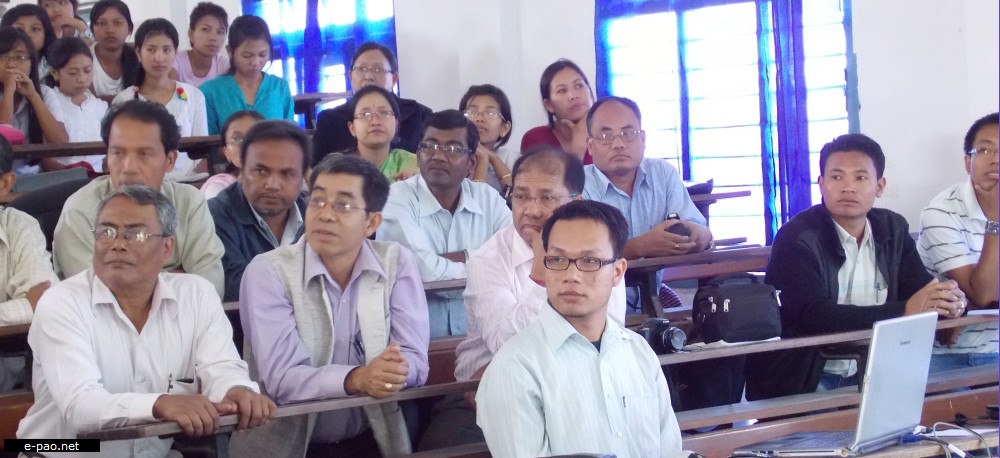 RIST(Research Institute of Science and Technology) Lecture Series-2 at DM College of Science, Imphal ::  25 October 2012