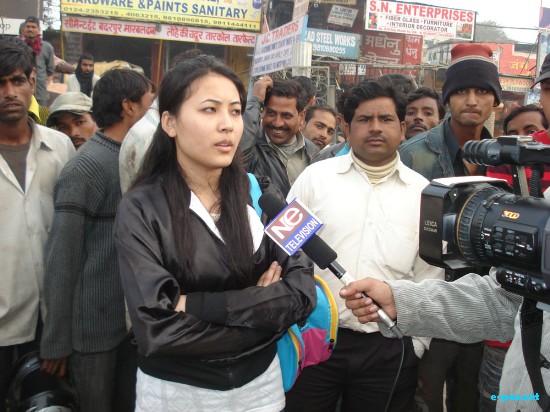 Rally against Racial Discrimination on NE at Delhi :: 29th Dec 2008
