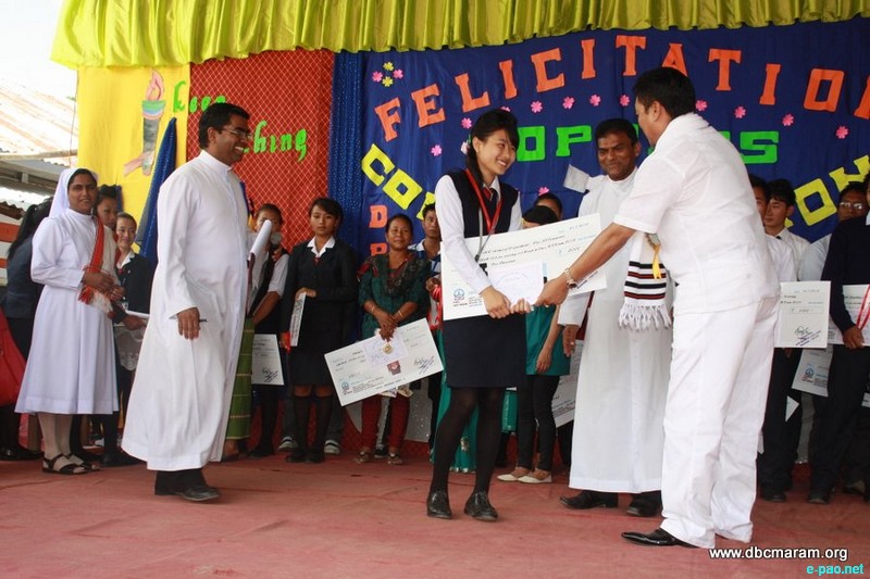 Felicitation of toppers from Don Bosco College Maram at Maram, Senapati District, Manipur :: July 31 2012