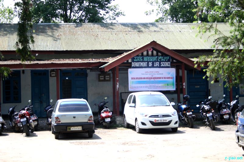 Life Science Department  at  Manipur University (MU), Canchipur ::  April 2012