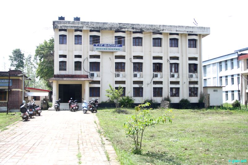 Bio-Chemistry Department at Manipur University (MU), Canchipur ::  April 2012
