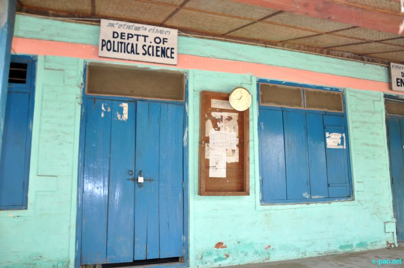 Department Buildings of Manipur College, Imphal ::  December 2012