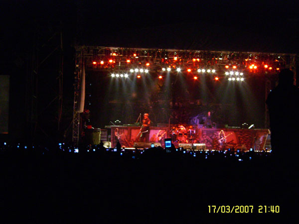 Iron Maiden concert @ Bangalore, India :: March 17, 2007
