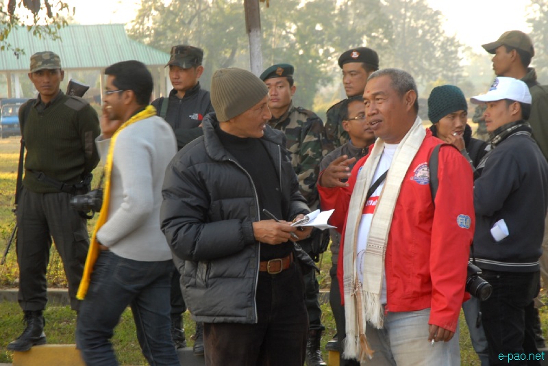 ASEAN-INDIA Car Rally 2012  passing through Imphal and Flagged-Off from Kangla by CM of Manipur :: 15 December, 2012
