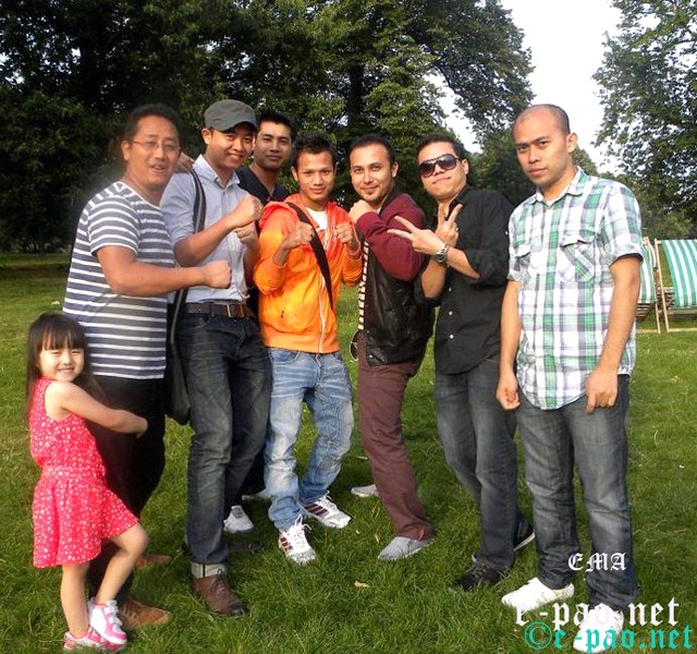 EMA hosted Olympians Mary Kom and Laishram Devendro at London
