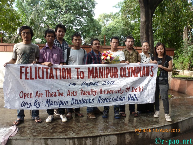 MSAD Felicitated Manipur Olympians