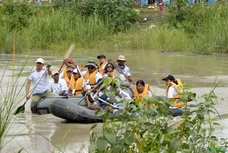 The Spirit of Imphal River Rafting Expedition 2012 (Khuman Lampak to Laiphakpam) :: 16 September 2012