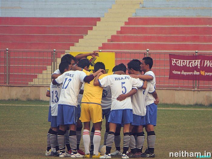 4th RN Tamchon Memorial Football Trophy 2011 at New Delhi :: 05 December 2010