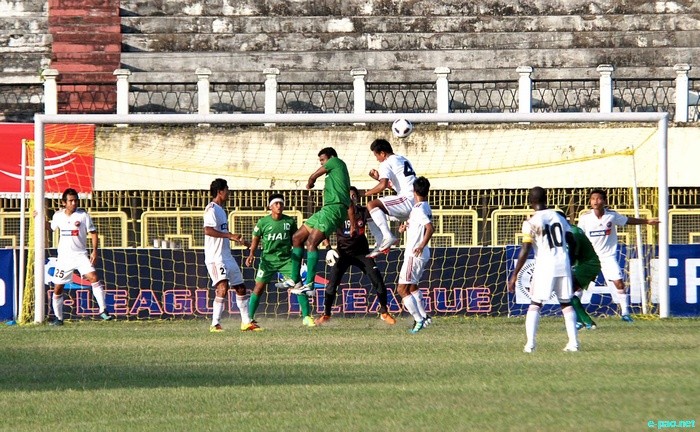 I League Football Tournament at Imphal : FC Lajong Vs HAL on Oct 28 2011