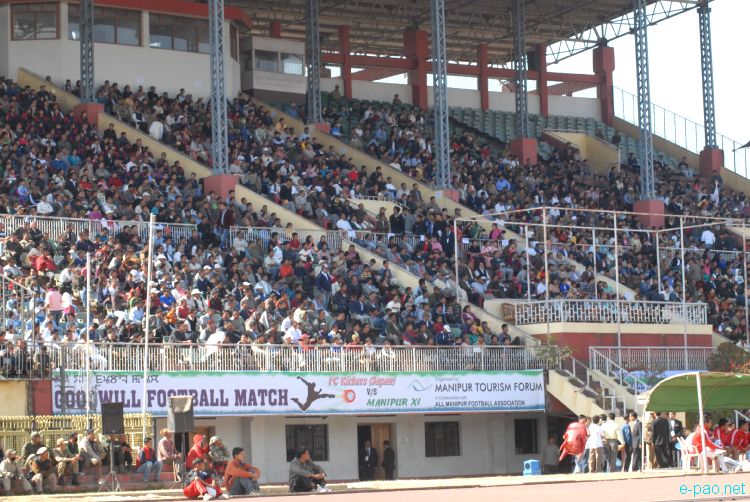 FC Kickers (Japan) football exhibition match against Manipur XI  :: 19 February 2012