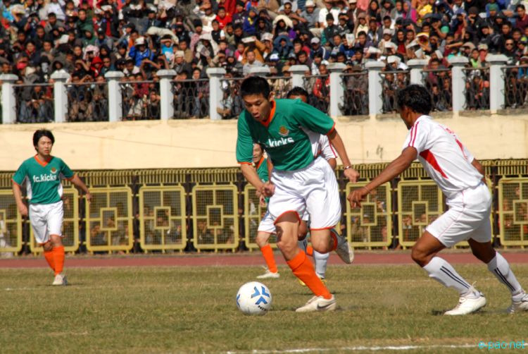 FC Kickers (Japan) football exhibition match against Manipur XI  :: 19 February 2012