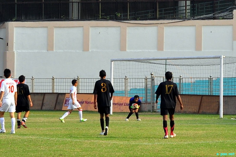 S3 Vs Demazong Boys at North East Tamchon Football Trophy 2012 at New Delhi :: 22 Nov 2012