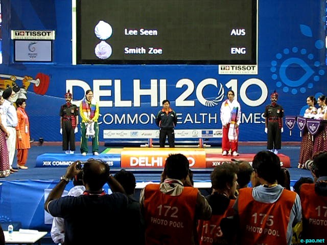 Yumnam Renubala - Gold at Common Wealth Games(CWG), Delhi 2010 :: October 06 2010