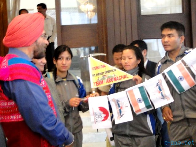 Mt Everest Expedition by Team Arunachal in May 2011