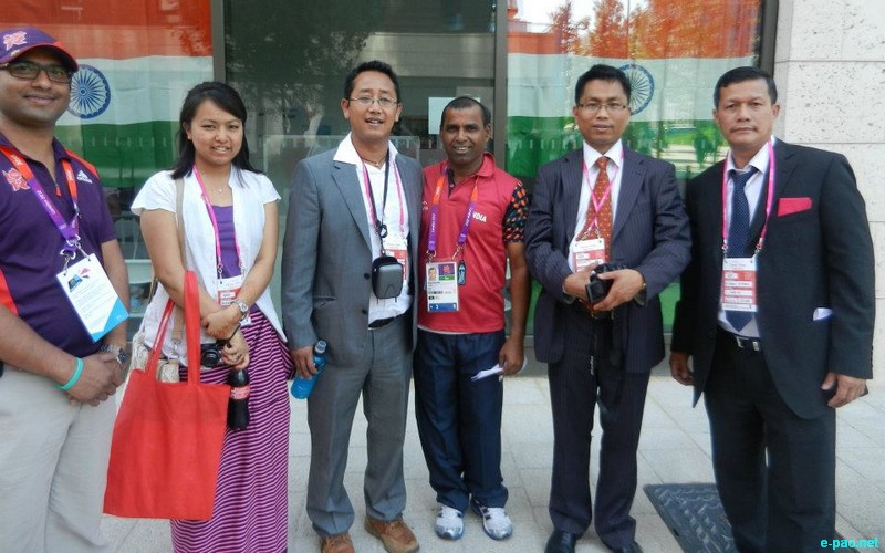EMA wished NE Olympians and their coaches on the eve of opening ceremony at London :: July 27 2012