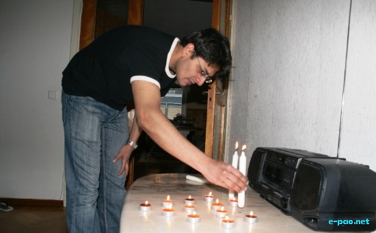 Global candle lighting all over the globe :: 05 Apr 2009