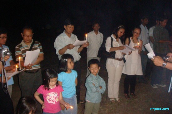 Global candle lighting all over the globe :: 05 Apr 2009