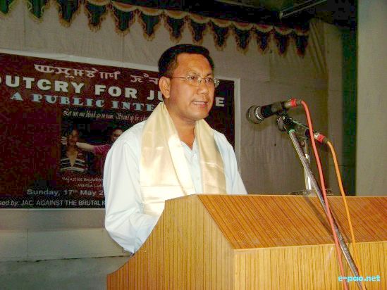 Public Interface on Killing of Dr Kishan at Kangla (Leaders Speak Out) :: 17 May 2009