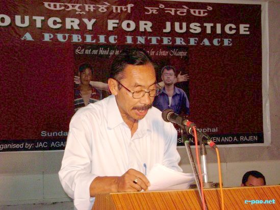 Public Interface on Killing of Dr Kishan at Kangla (Leaders Speak Out) :: 17 May 2009
