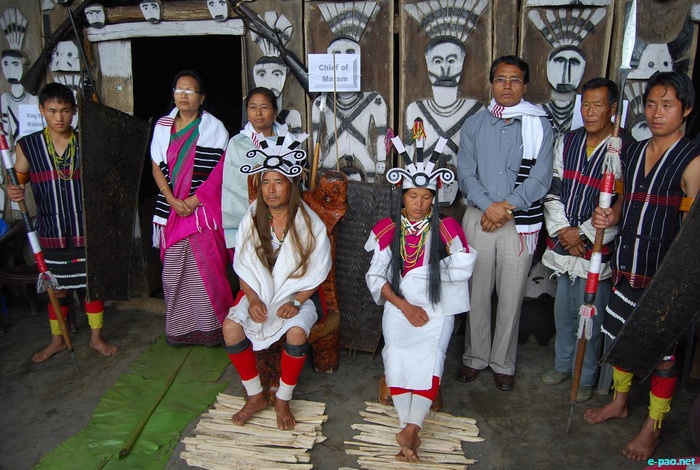 Coronation Ceremony of Maram King :: April 28 2011 ~ Pictures from Manipur