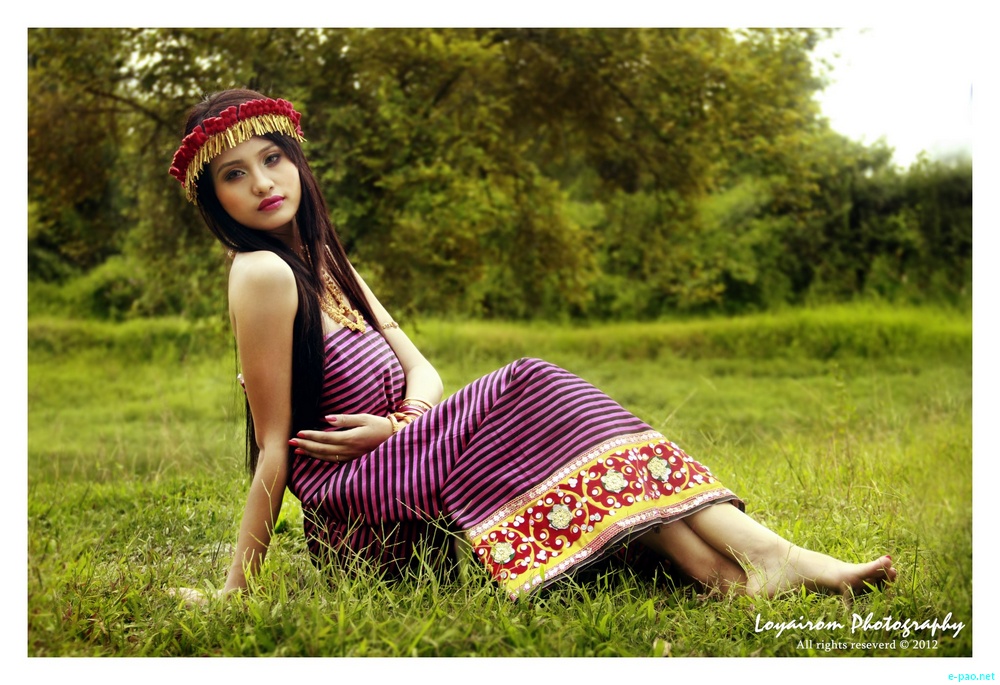 Traditional Meitei Dress :: Model - Rosia :: Photo Shoot - Loya Irom ...