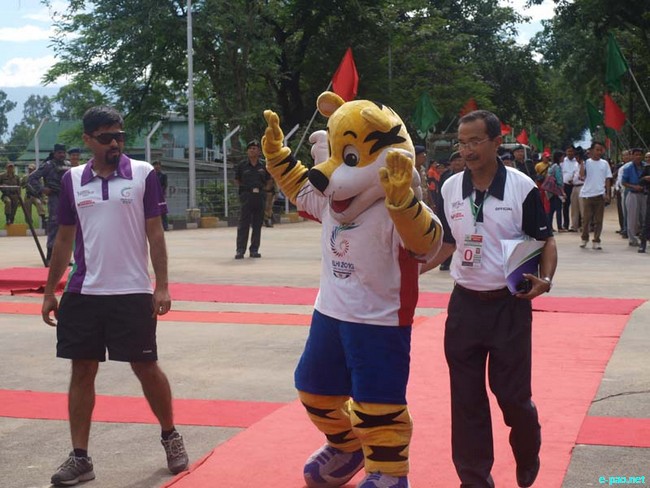 Queen's Baton Relay for Commonwealth Games 2010 - Manipur Leg :: 27 ...