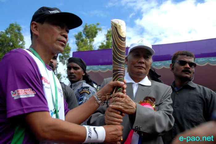 Queen's Baton Relay for Commonwealth Games 2010 - Manipur Leg :: 27 ...