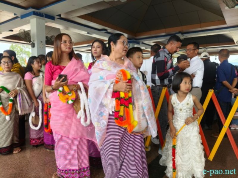 Reception of Pukhrambam Sushila Chanu & Bichu Devi Kharibam at Imphal Airport :: October 05th 2026