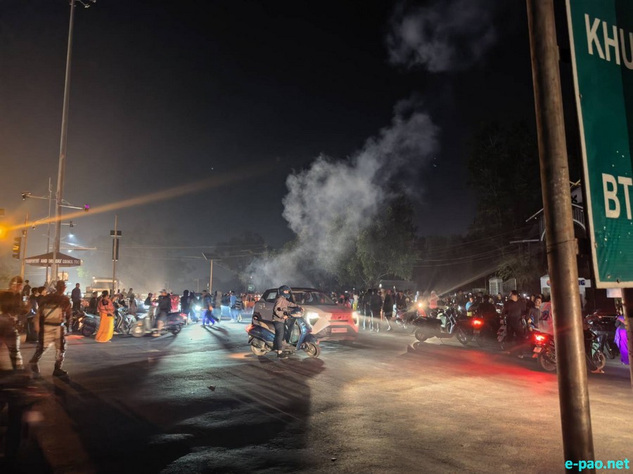 Noise protest against the ongoing crisis in Manipur :: October 23 2026