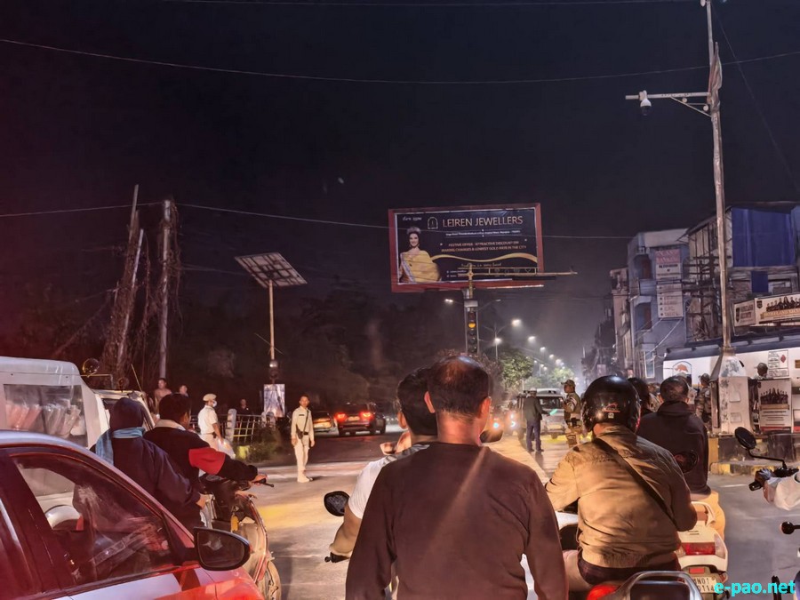 Noise protest against the ongoing crisis in Manipur :: October 23 2026