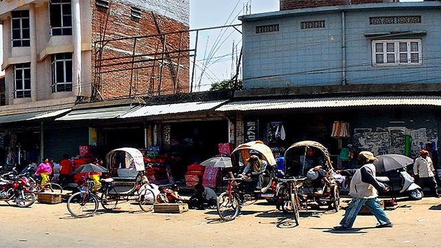 Kakching Bazaar, Kakching :: 2012