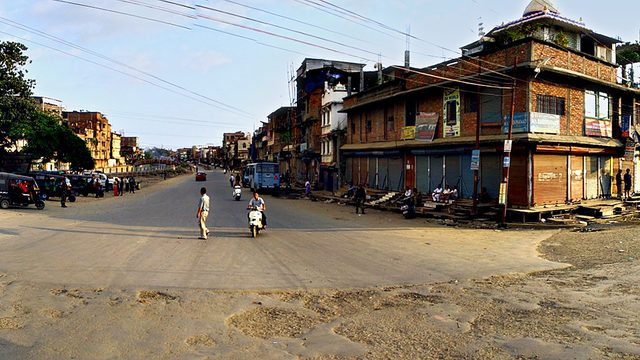 Waheng Leikai, Imphal City Major Intersection :: 2012